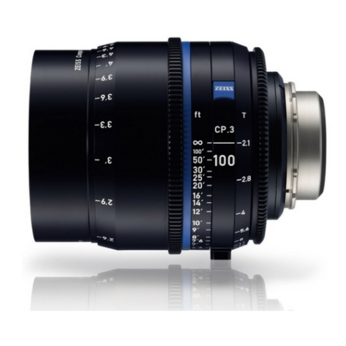 لنز-زایس--Zeiss-CP-3-XD-100mm-T2-1-Compact-Prime-Lens-(PL-Mount,-Feet)